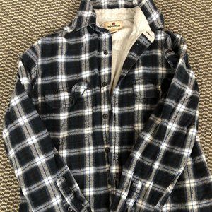 Woolrich lined flannel 100% cotton Men's L